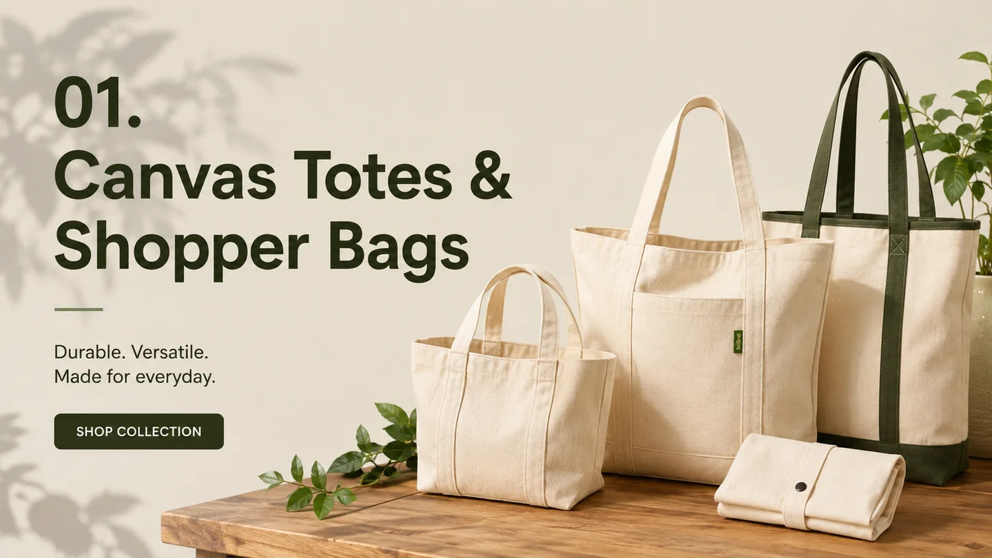 Retail and event tote bags