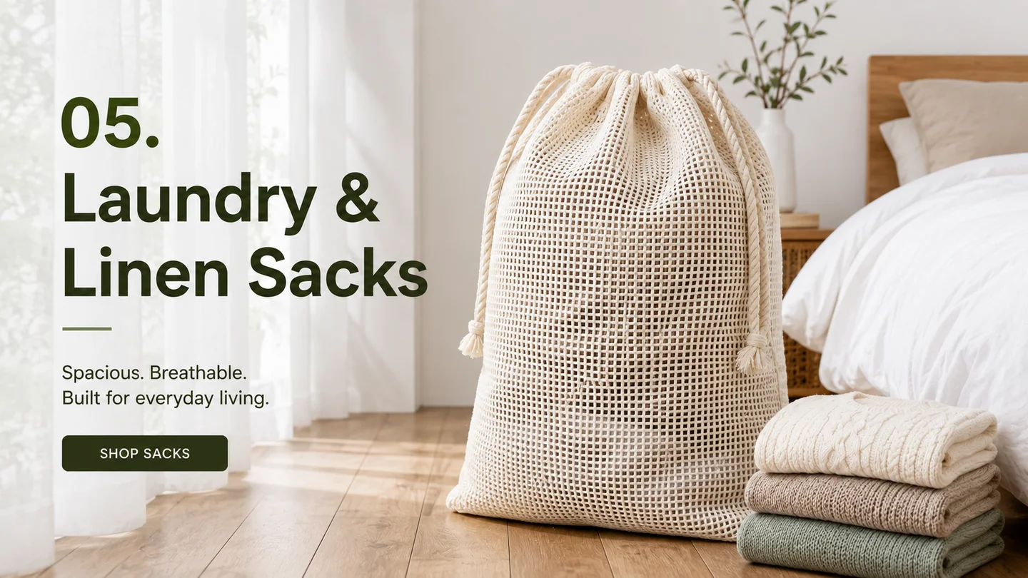 Hospitality laundry and linen bags
