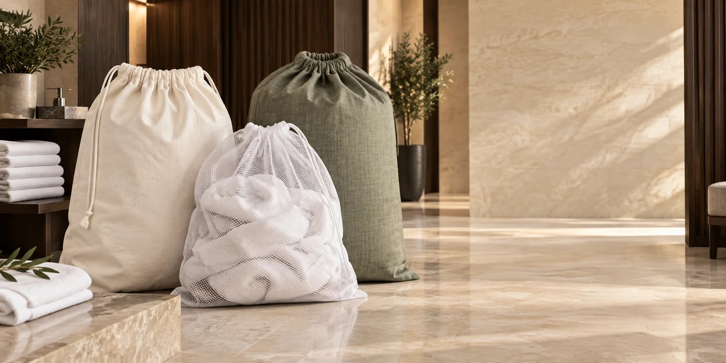 Hotel and commercial laundry bag collection