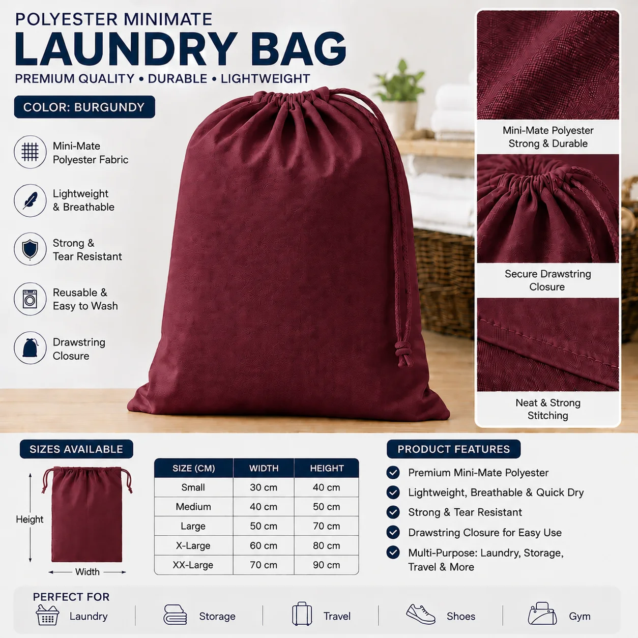 Polyester Laundry Bags collection Polyester Laundry Bags collection