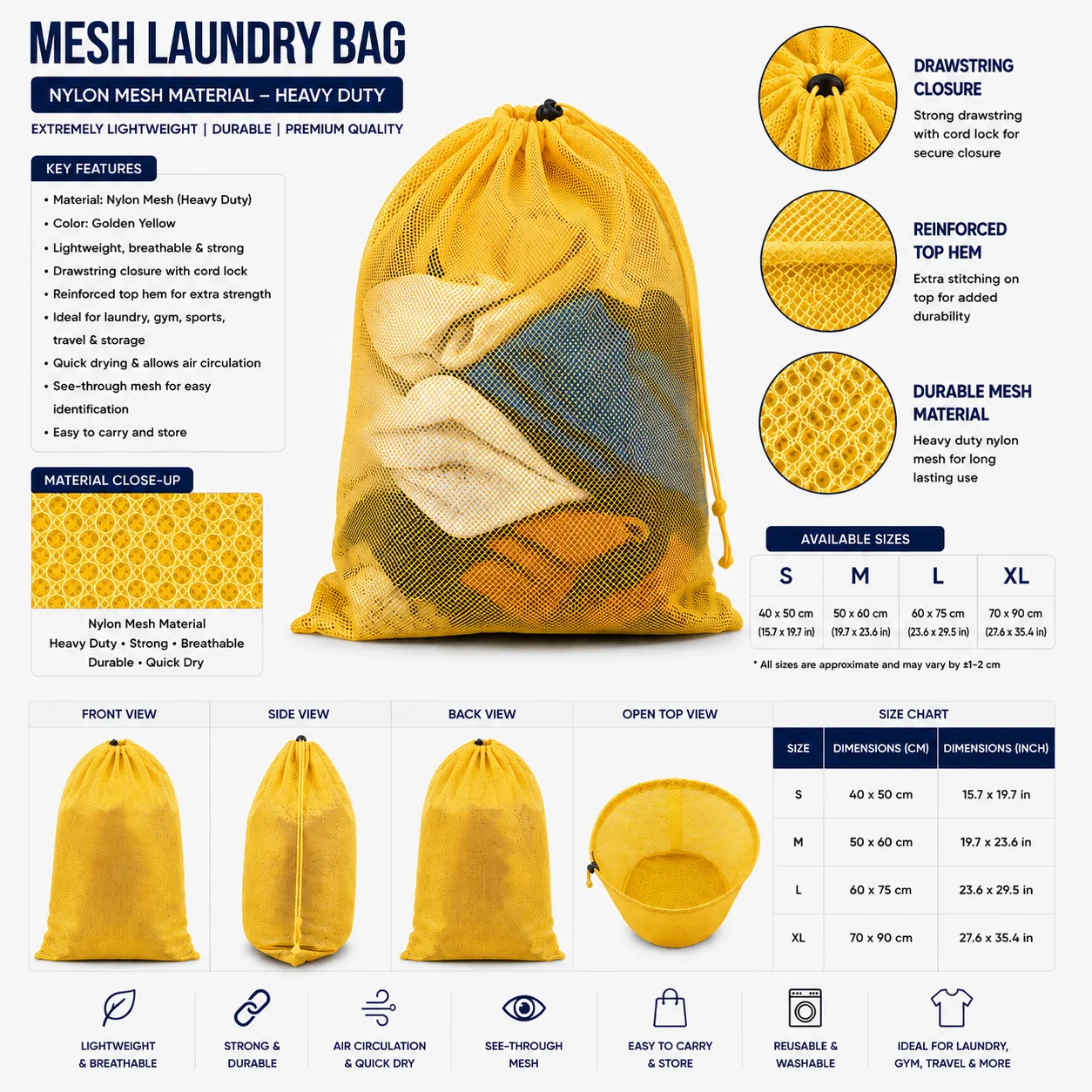 Mesh Laundry Bags collection Mesh Laundry Bags collection