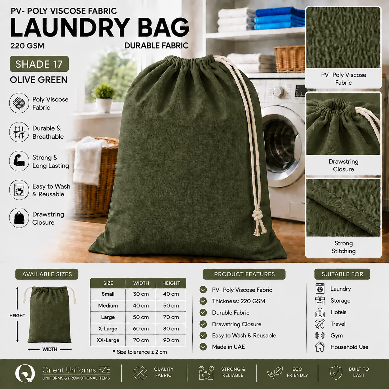 Yellow Poly Viscose Commercial Laundry Bag Yellow Poly Viscose Commercial Laundry Bag